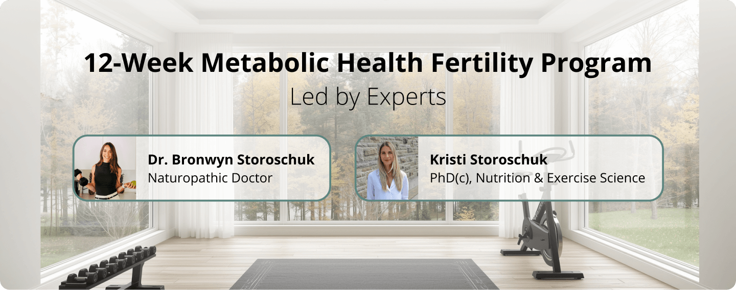 12-week metabolic health fertility program